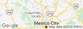 Cuautitlan Izcalli map